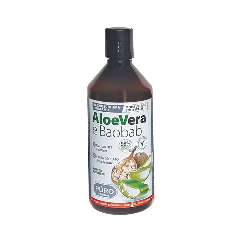 Puro bagnoschiuma aloe e baobab 500 ml