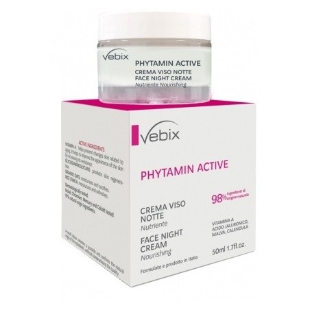 Vebix phytamin crema viso notte nutriente 50 ml