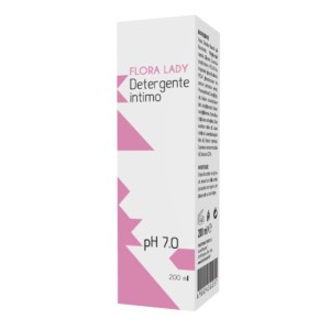 Flora lady detergente intimo ph 7,0 200 ml