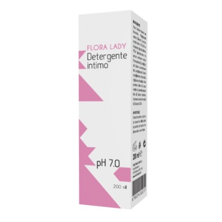 Flora lady detergente intimo ph 7,0 200 ml