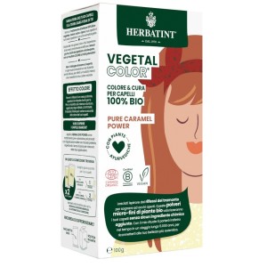 Herbatint vegetal color pure caramel power ita 100 g