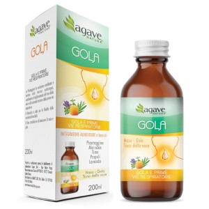 Agave natura sciroppo gola 200 ml