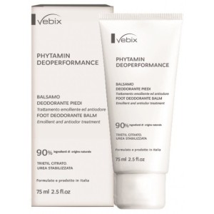 Vebix phytamin e deo performance balsamo piedi 24h-75ml