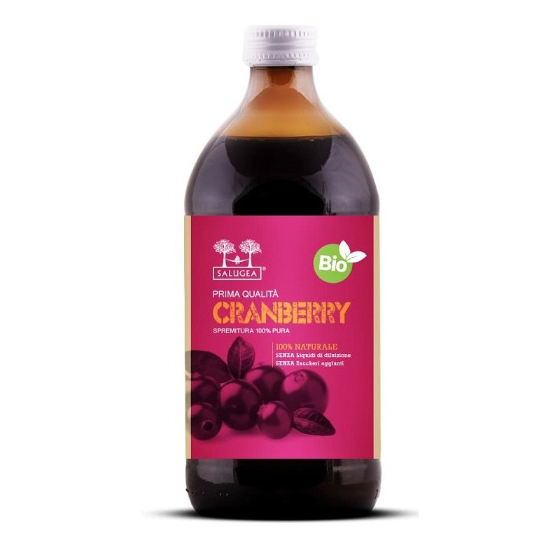 Salugea succo cranberry bio 500 ml Salugea succo cranberry bio 500 ml