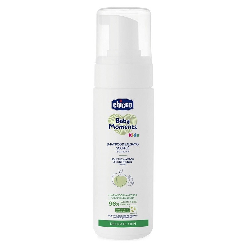 Chicco baby moments shampoo balsamo kids 150 ml Chicco baby moments shampoo balsamo kids 150 ml