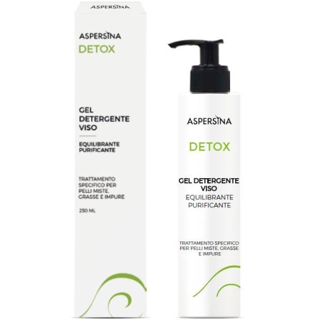 Aspersina detox gel detergente viso 250 ml Aspersina detox gel detergente viso 250 ml