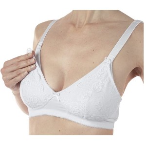 Mammy reggiseno cotone allattamento white 4c