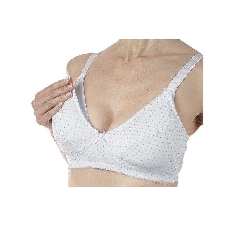Mammy reggiseno microfibra allattamento white 5d Mammy reggiseno microfibra allattamento white 5d