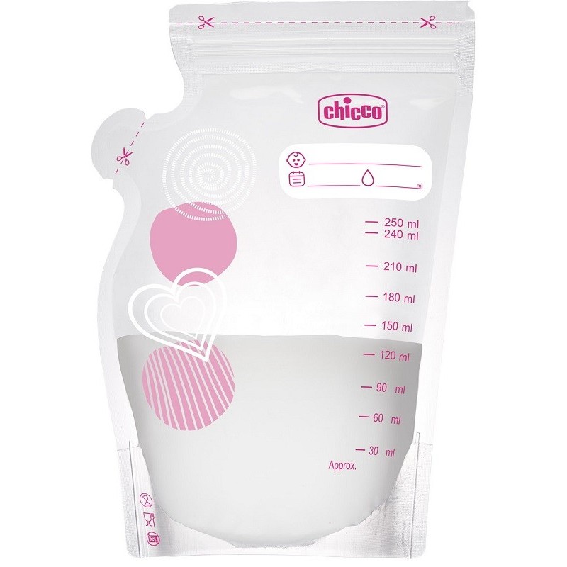 Chicco sacca latte 30 pezzi Chicco sacca latte 30 pezzi