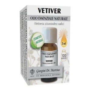 Vetiver olio essenziale naturale 5 ml
