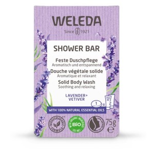 Bagno doccia solido lavanda + vetiver 75 g