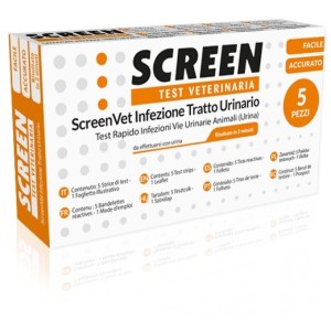 Screenvet test rapido veterinaria infezione tratto urinariocane e gatto