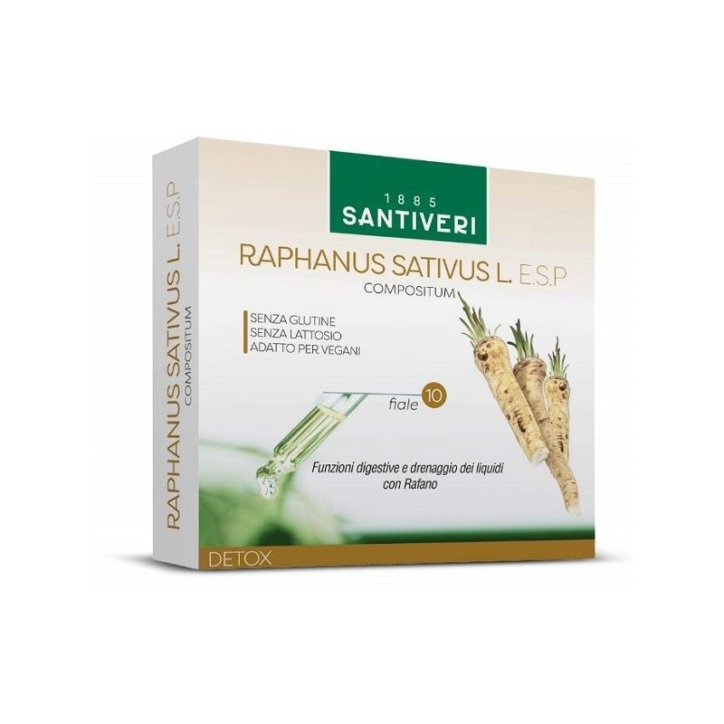 Raphanus sativus l esp 10 fiale da 10 ml