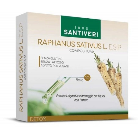 Raphanus sativus l esp 10 fiale da 10 ml
