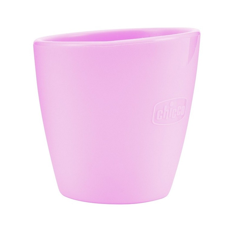 Chicco biberon silicone rosa 6 mesi+