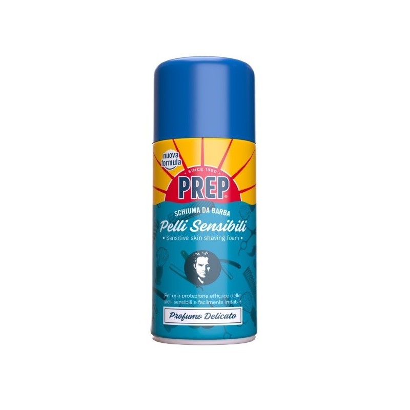 Prep schiuma barba pelli sensibili 300 ml