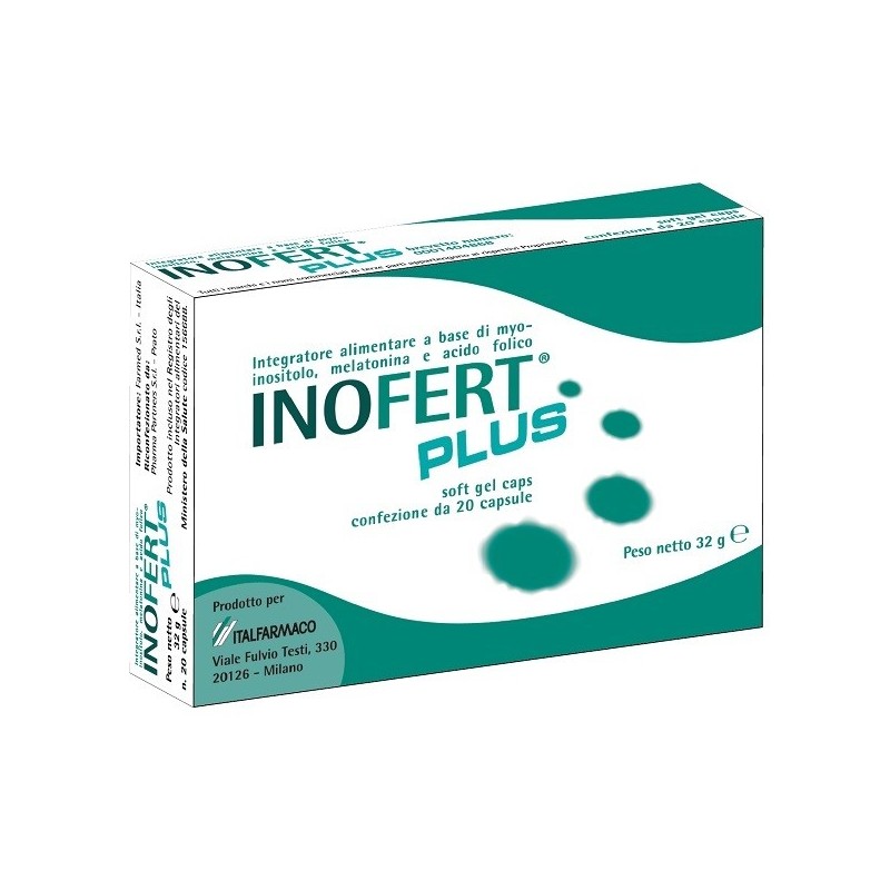 Inofert plus 20 capsule softgel Inofert plus 20 capsule softgel