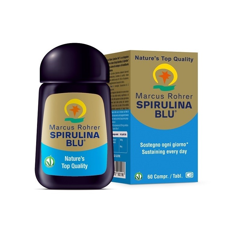 Marcus rohrer spirulina blu 60 compresse