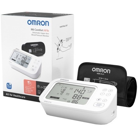Sfigmomanometro da braccio omron m6 comfort afib