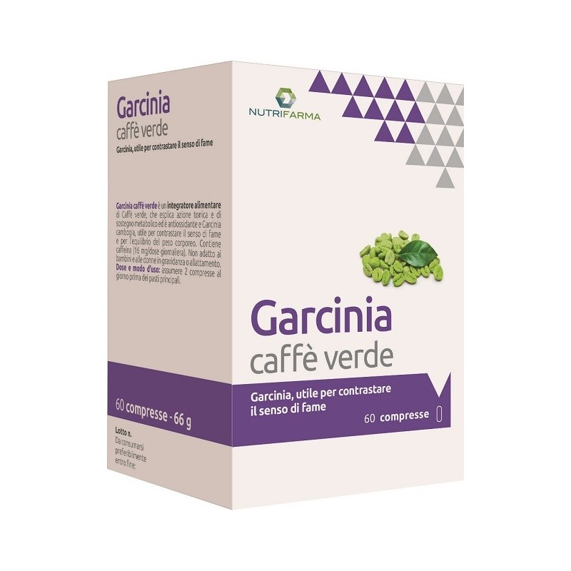 Garcinia caffe' verde 60 compresse 66 g