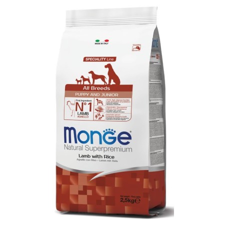 Monge all breeds puppy agnello & riso 2500 g Monge all breeds puppy agnello & riso 2500 g