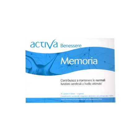 Benessere memoria 30 capsule