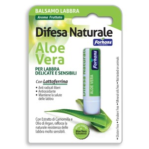 Forhans balsamo labbra difesa naturale aloe vera