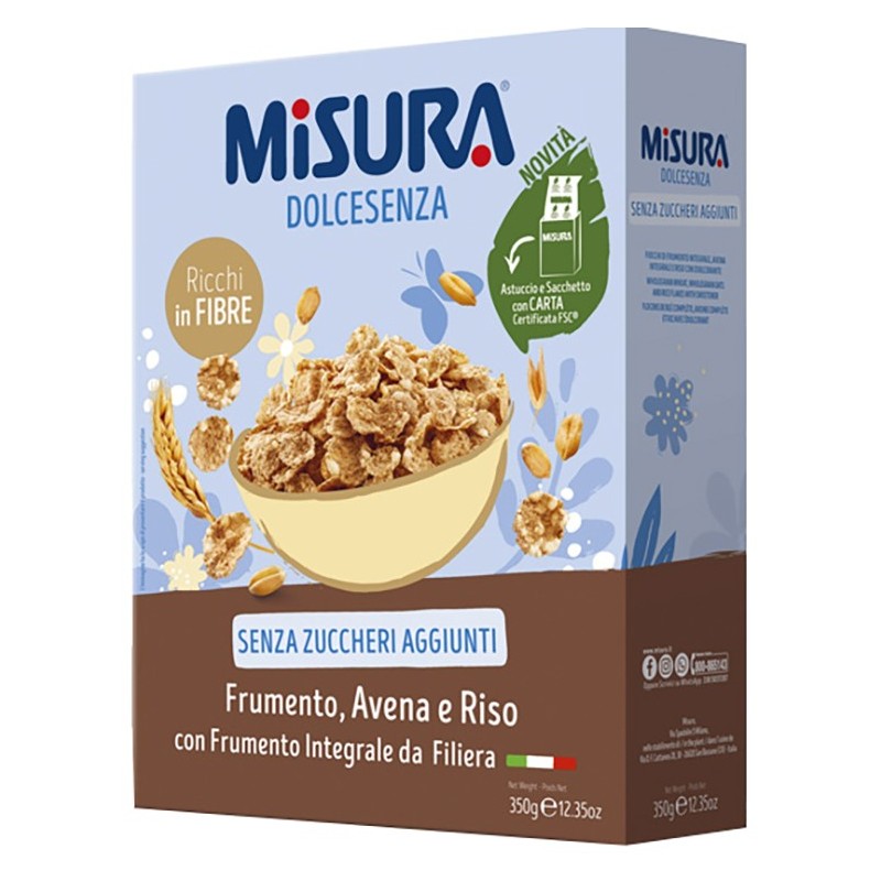 Misura fiocchi dolce senza integrali 350 g