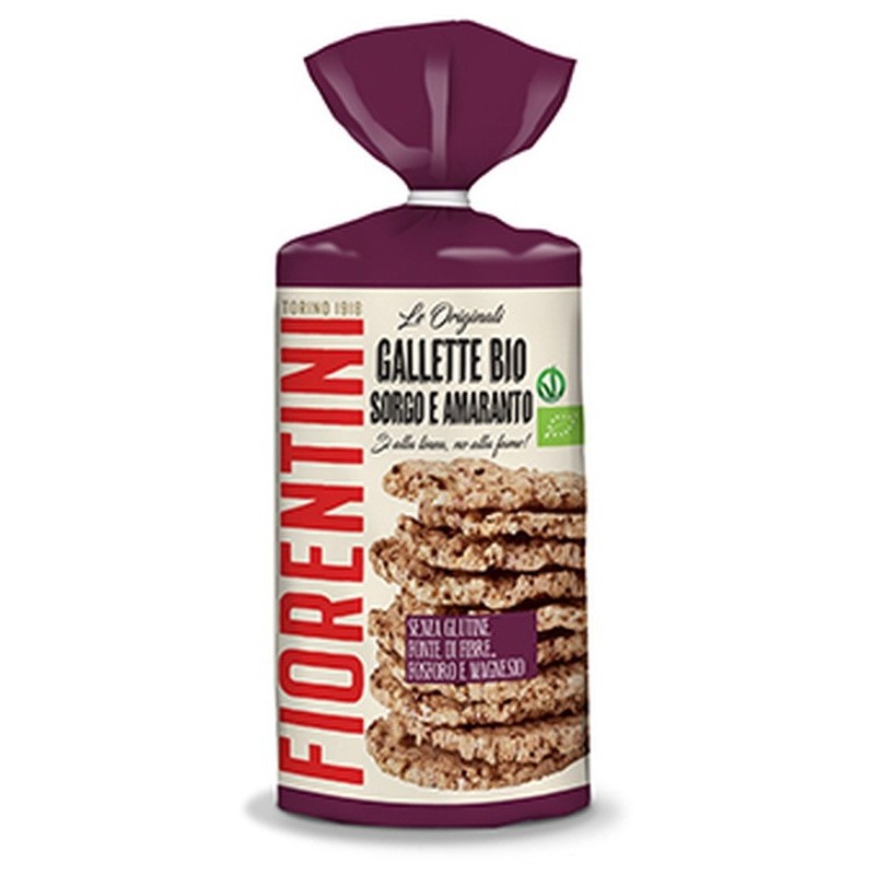 Gallette bio sorgo e amaranto 120 g Gallette bio sorgo e amaranto 120 g