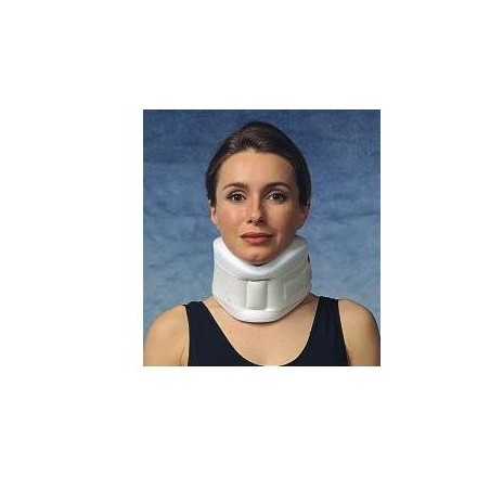 Collare cervicale in gommapiuma cervicol colore blu da 6cm taglia large