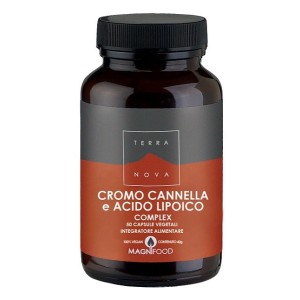 Terranova cromo/cannella/acido lipoico complex 50 capsule