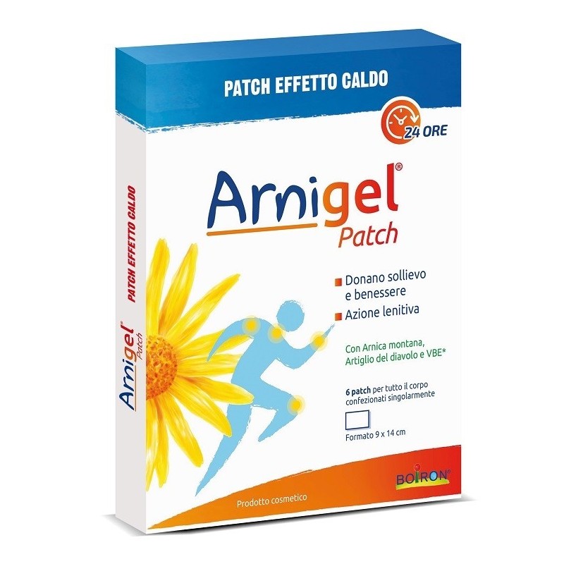 Arnigel patch warm corpo 6 pezzi