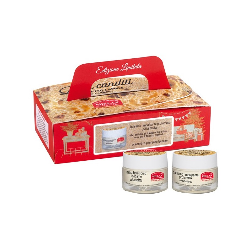 Cofanetto panettone labbra 1 maschera scrub levigante 13 ml+ 1 balsamo rimpolpante profumato 13 ml Cofanetto panettone labbra 1 maschera scrub levigante 13 ml+ 1 balsamo rimpolpante profumato 13 ml