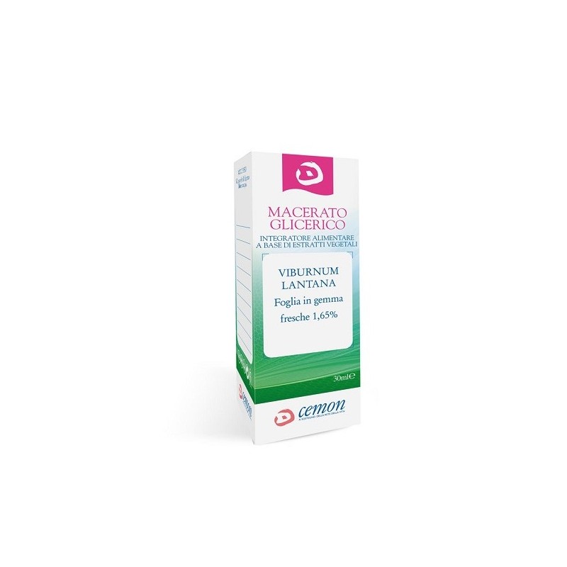 Viburnum lantana gemme macerato glicerico 30 ml