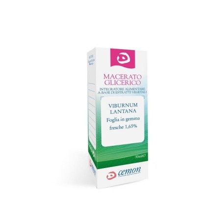 Viburnum lantana gemme macerato glicerico 30 ml