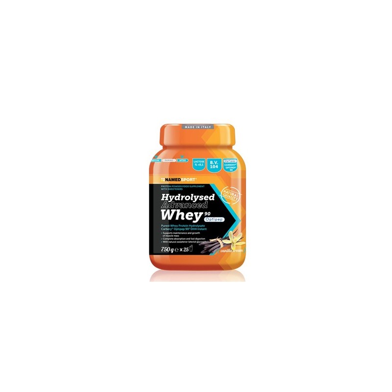 Hydrolysed advanced whey vanilla cream barattolo polvere orale 750 g
