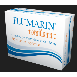 Flumarin 20 bustine grat 350 mg
