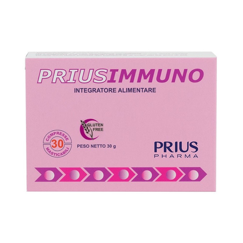 Priusimmuno 30 compresse masticabili Priusimmuno 30 compresse masticabili