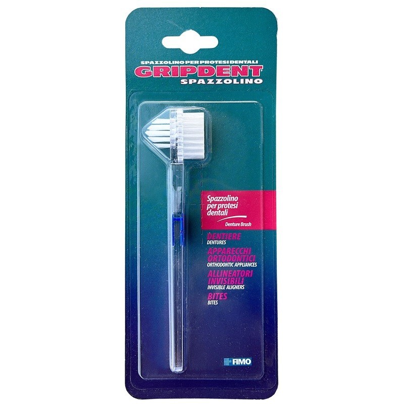Gripdent spazzolino per protesi dentali Gripdent spazzolino per protesi dentali