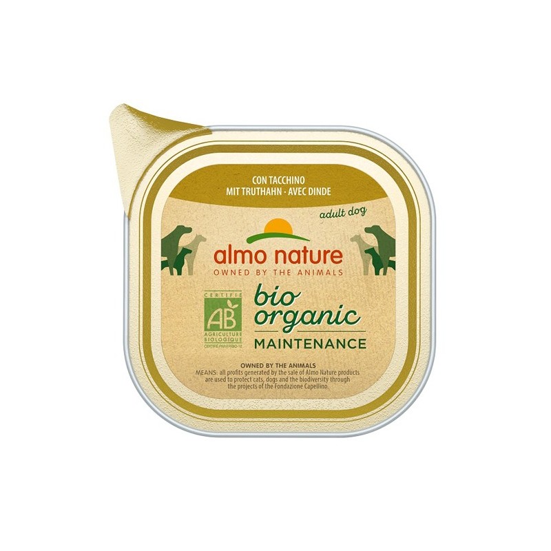 Daily menu bio dog tacchino 100 g