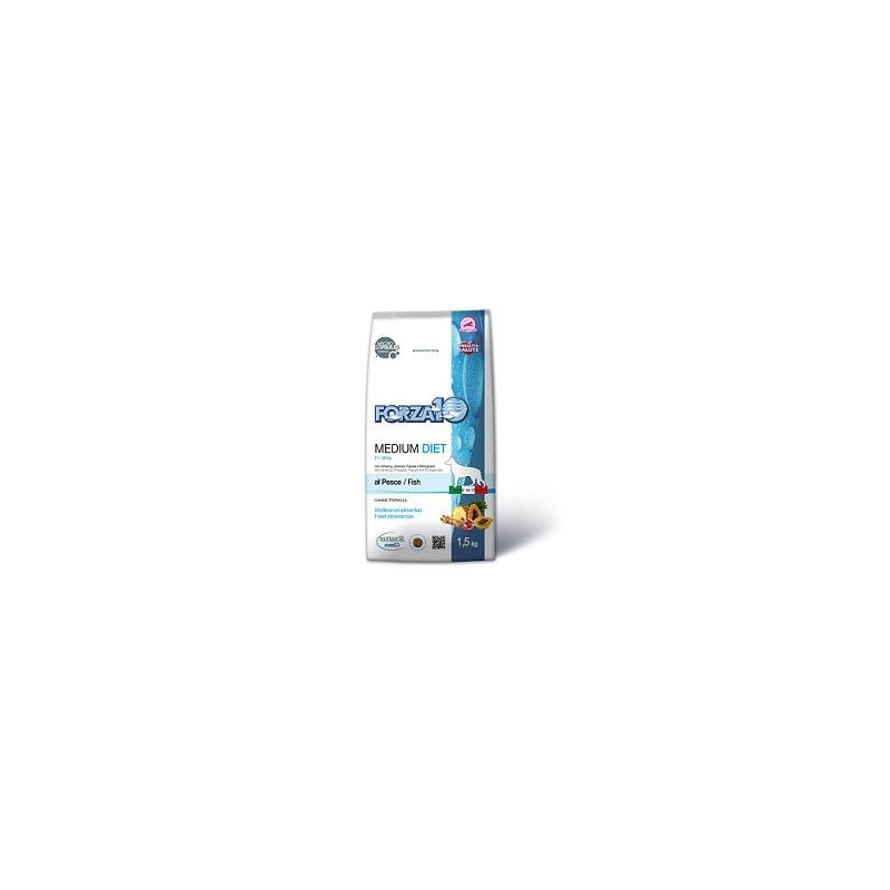 Forza10 medium diet con pesce per cani di media taglia microcapsules 1,5 kg
