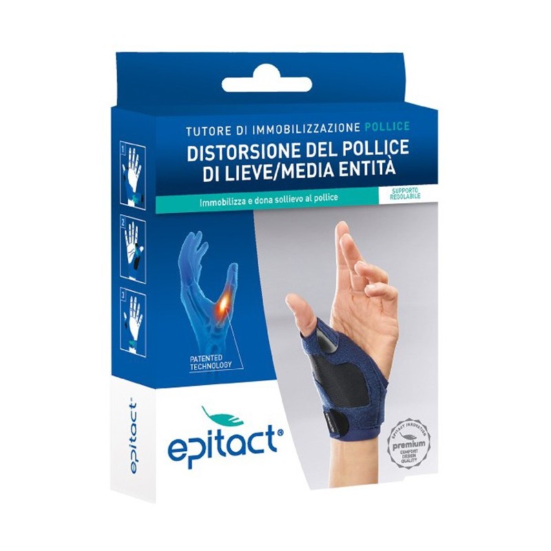 Epitact tutore immobilizzazione pollice mano sinistra l