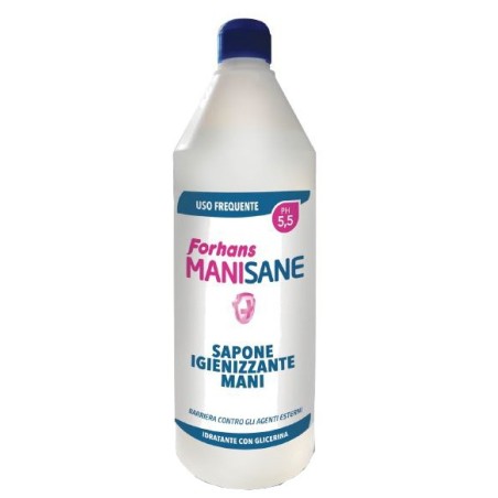 Forhans manisane sapone igienizzante ph 5,5 1 litro