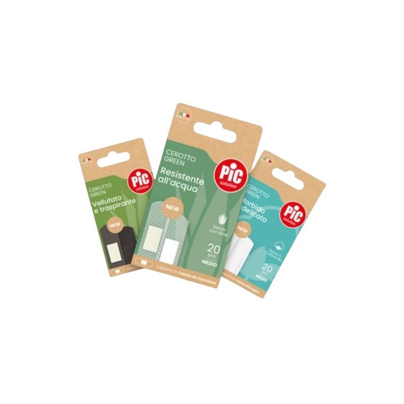 Cerotto green cotone bio mix 5 pezzi Cerotto green cotone bio mix 5 pezzi