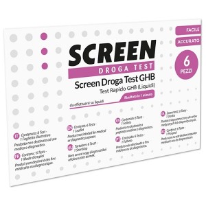 Screen droga test ghb test rapido 6 pezzi