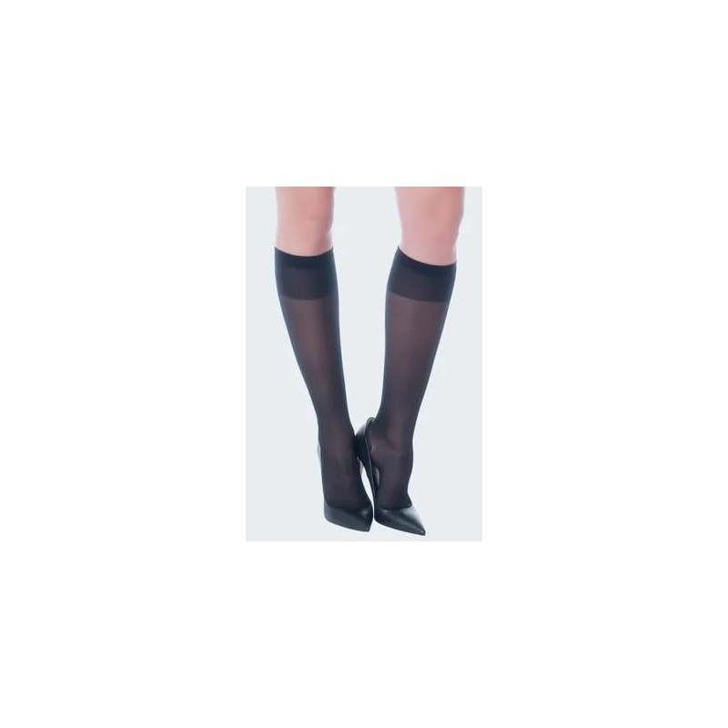 Gambaletto preventivo sheer & soft 2850sf 18mmhg nero 4