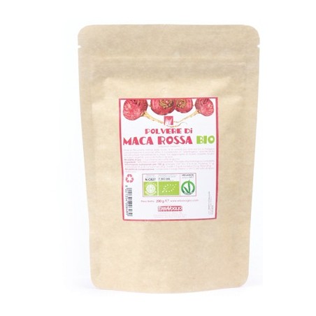 Maca rossa polvere bio 200 g