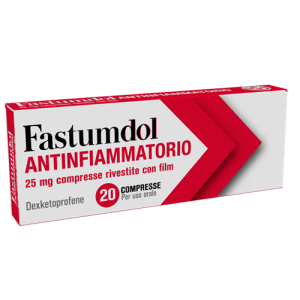 Fastumdol antinfiammatorio 20 compresse riv 25 mg