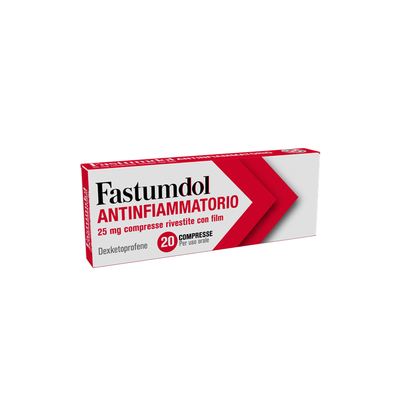 Fastumdol antinfiammatorio 20 compresse riv 25 mg