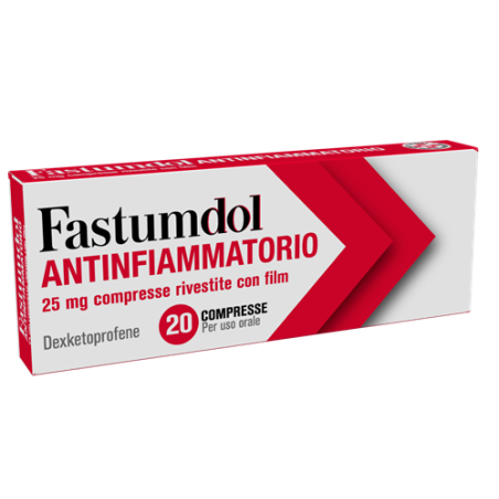 Fastumdol antinfiammatorio 20 compresse riv 25 mg